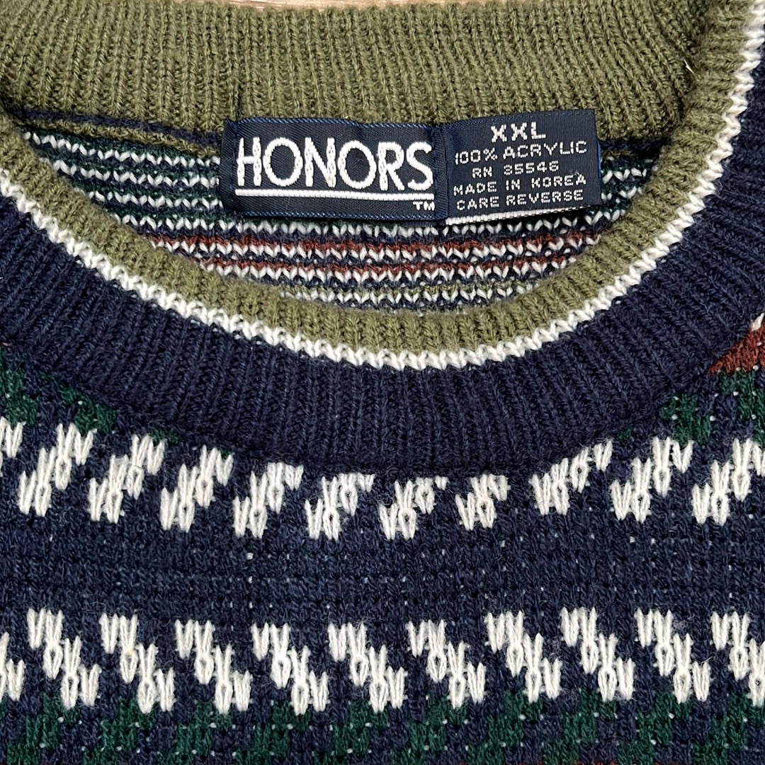 2000’s Honors Knit Ugly Sweater