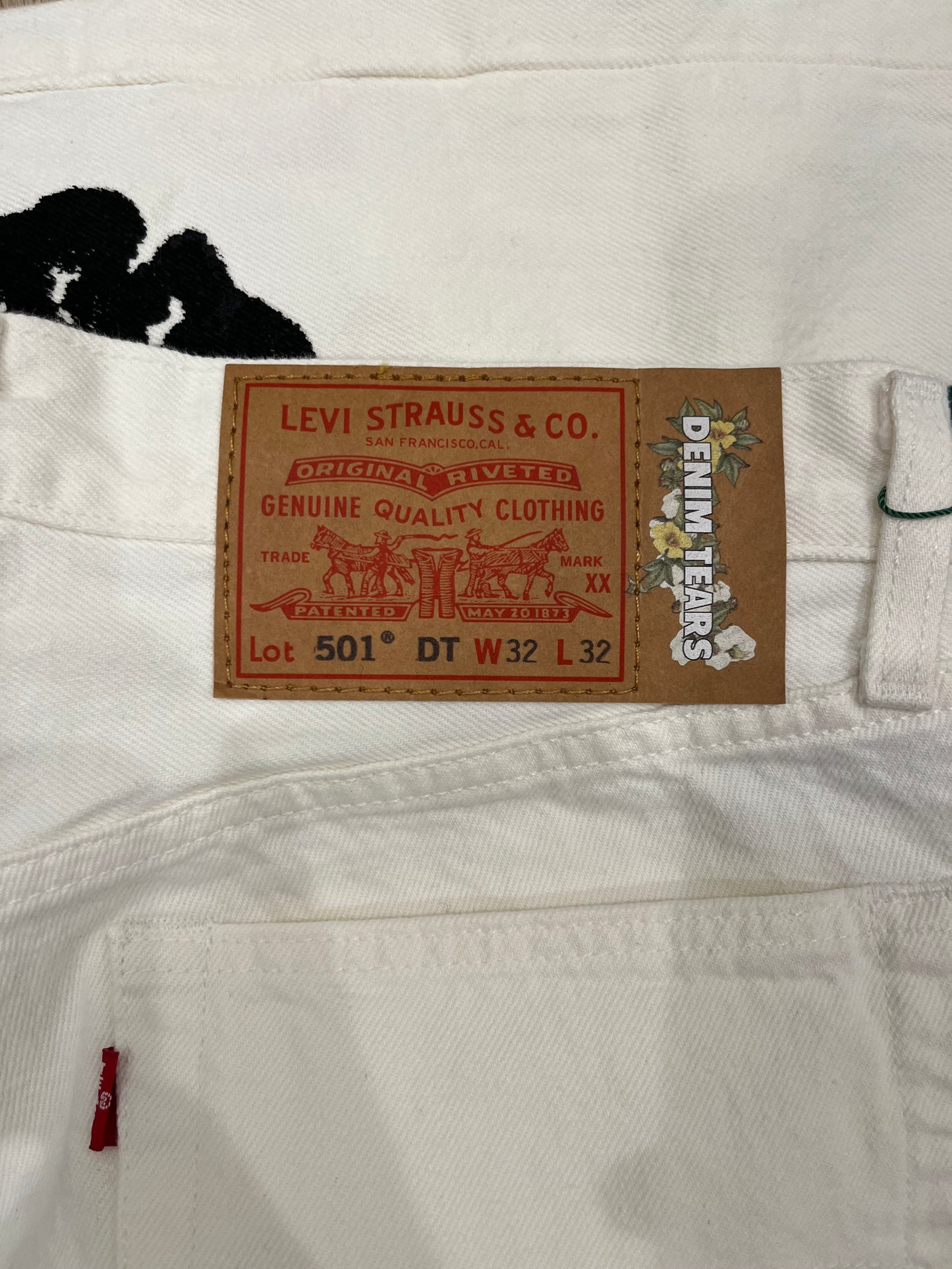 Denim Tears White Levi’s