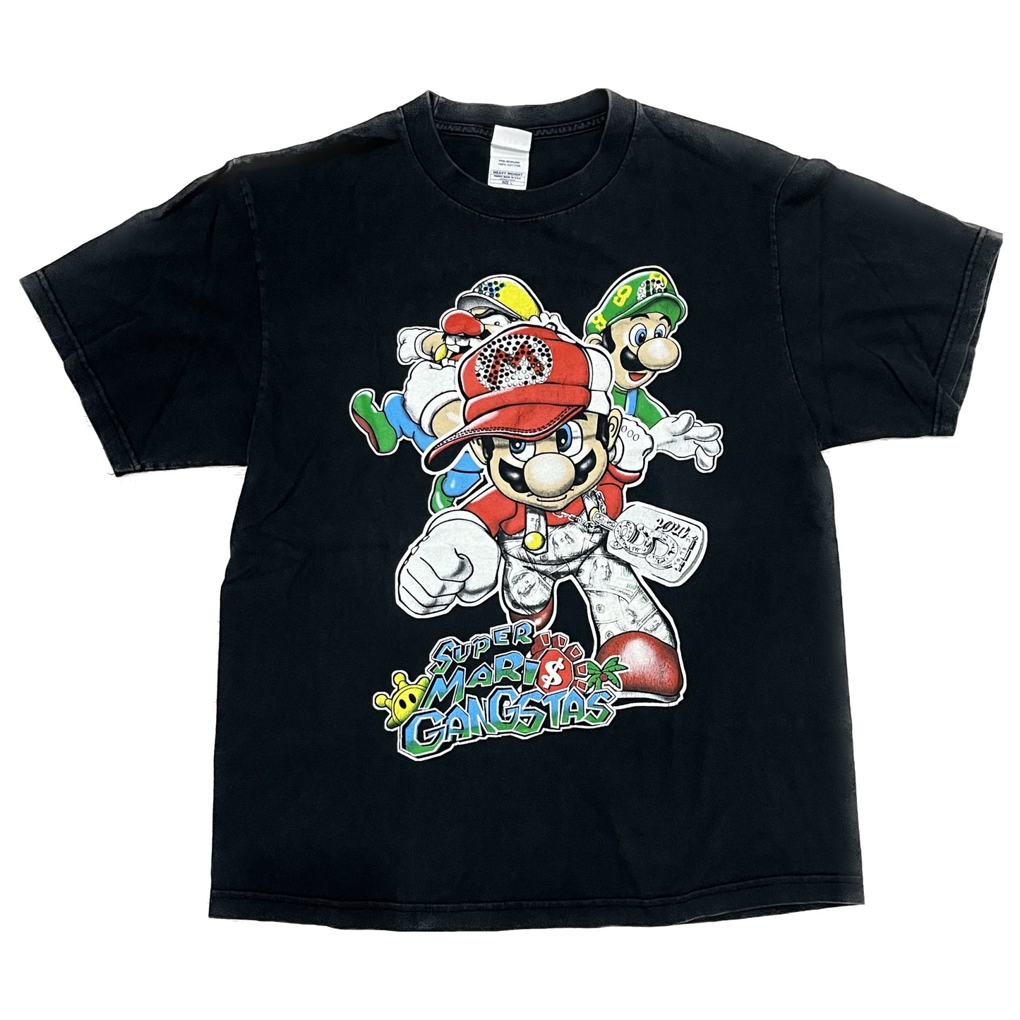 2000’s Super Mario Gangstas Tee
