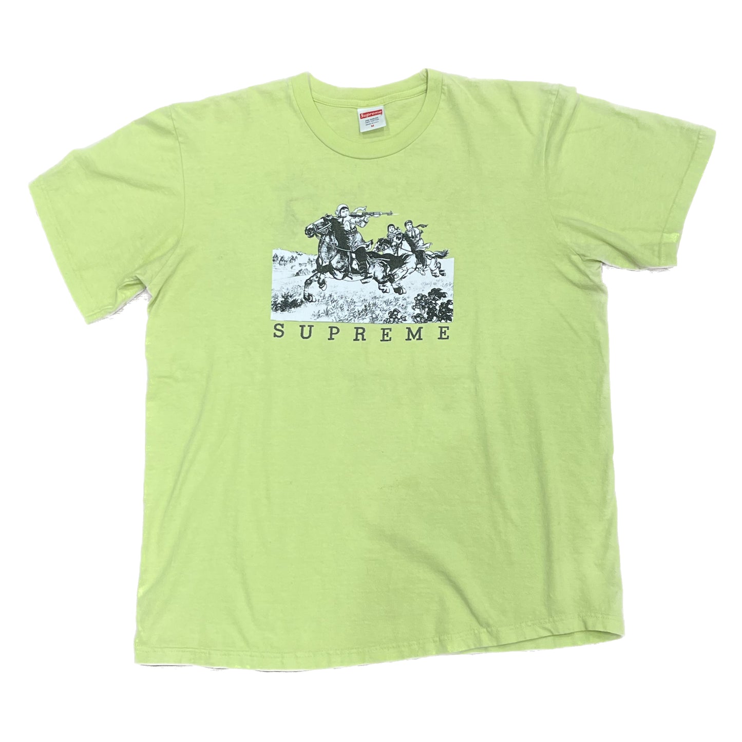 Supreme Raiders Tee Green SS19