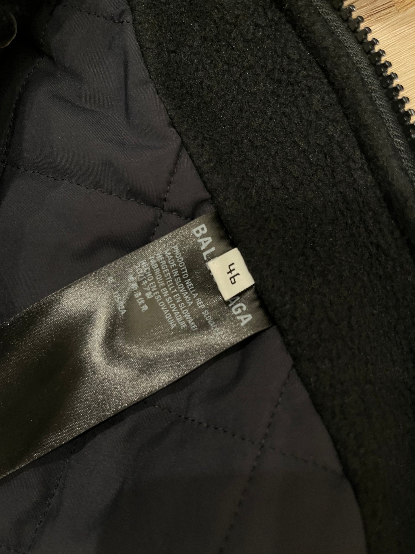 Balenciaga Half Zip Jacket
